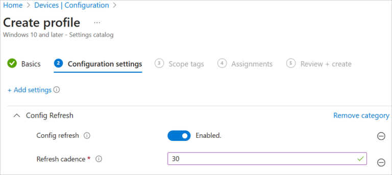 Simplify Device Compliance with Config Refresh: Essential for Endpoint Management 5 Interian | Securing Insights