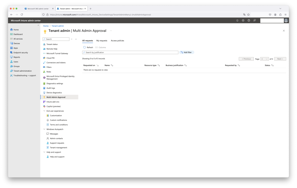 Step2Access Microsoft Endpoint Manager Admin Centre